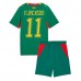 Senegal Nicolas Jackson #11 Bortedraktsett Barn VM 2026 Korte ermer (+ Korte bukser)